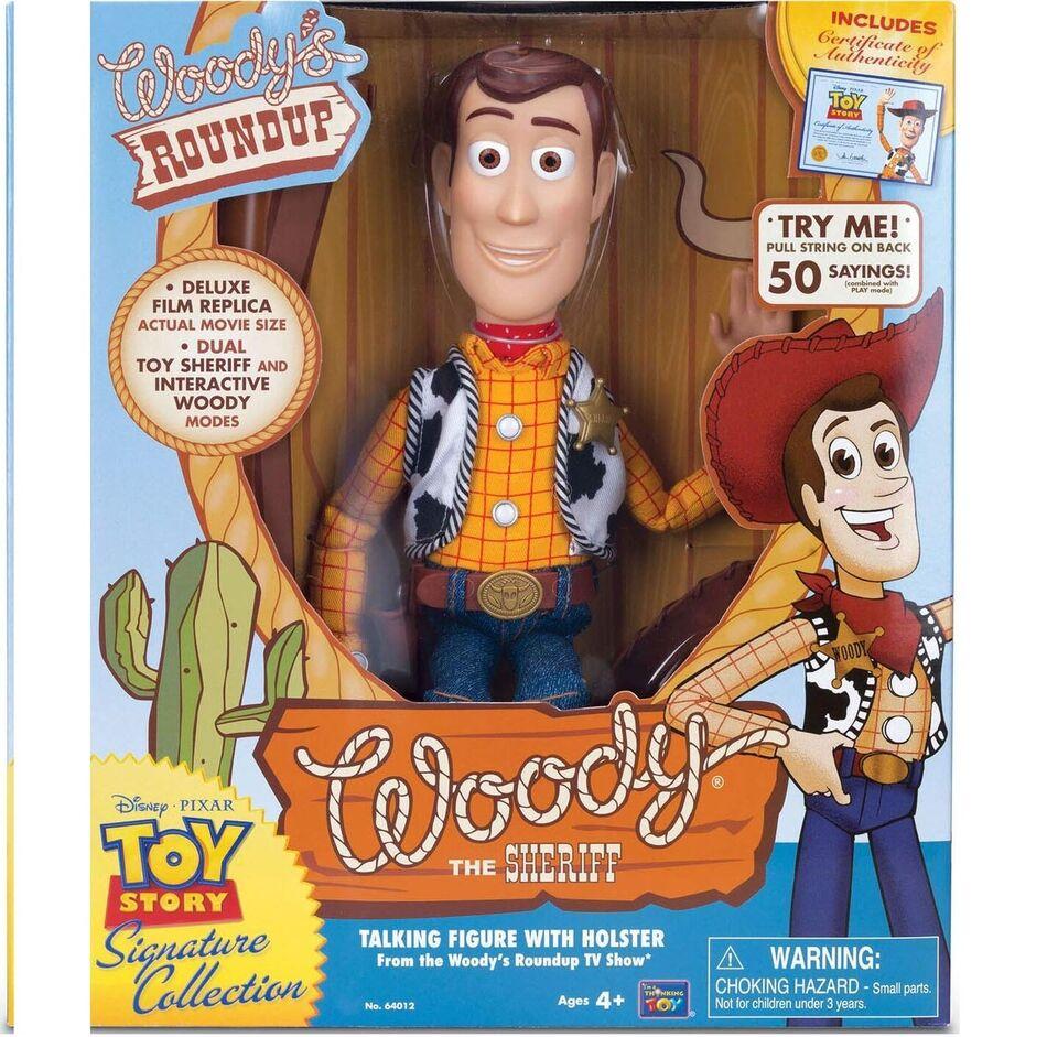 Disney Toy Story-Sherrif Woody Signature-Talking Action 4+