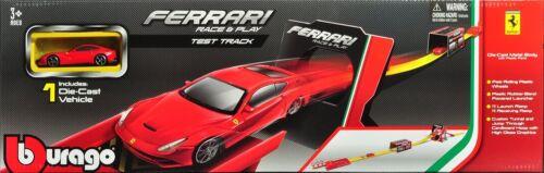 Car Race Track Bburago Ferrari Play Playset 1:64 Scale Ages 3+ New Toy Truck Fun