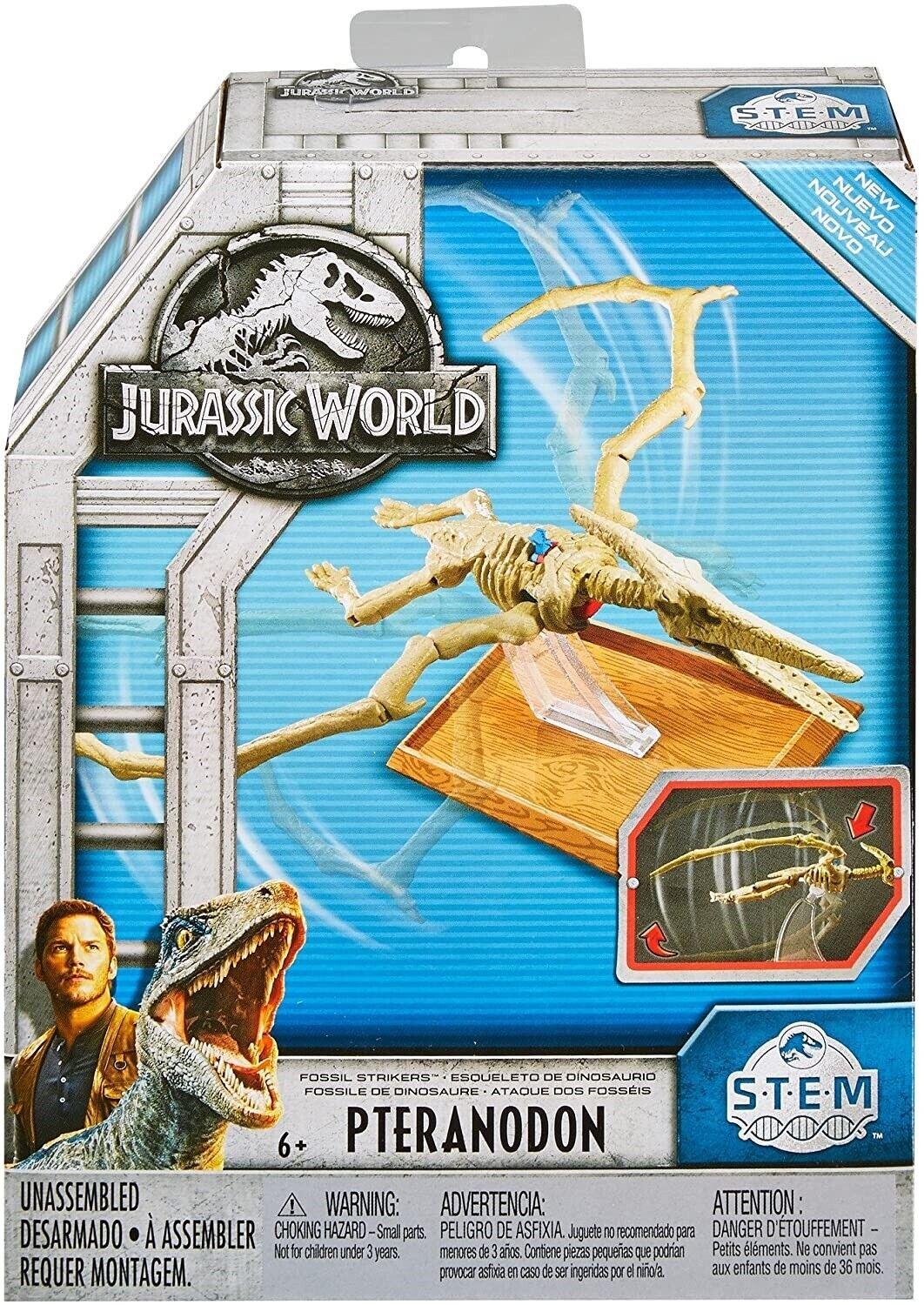 Jurassic World Stem Fossil Strikers Pteranodon for Ages 6+