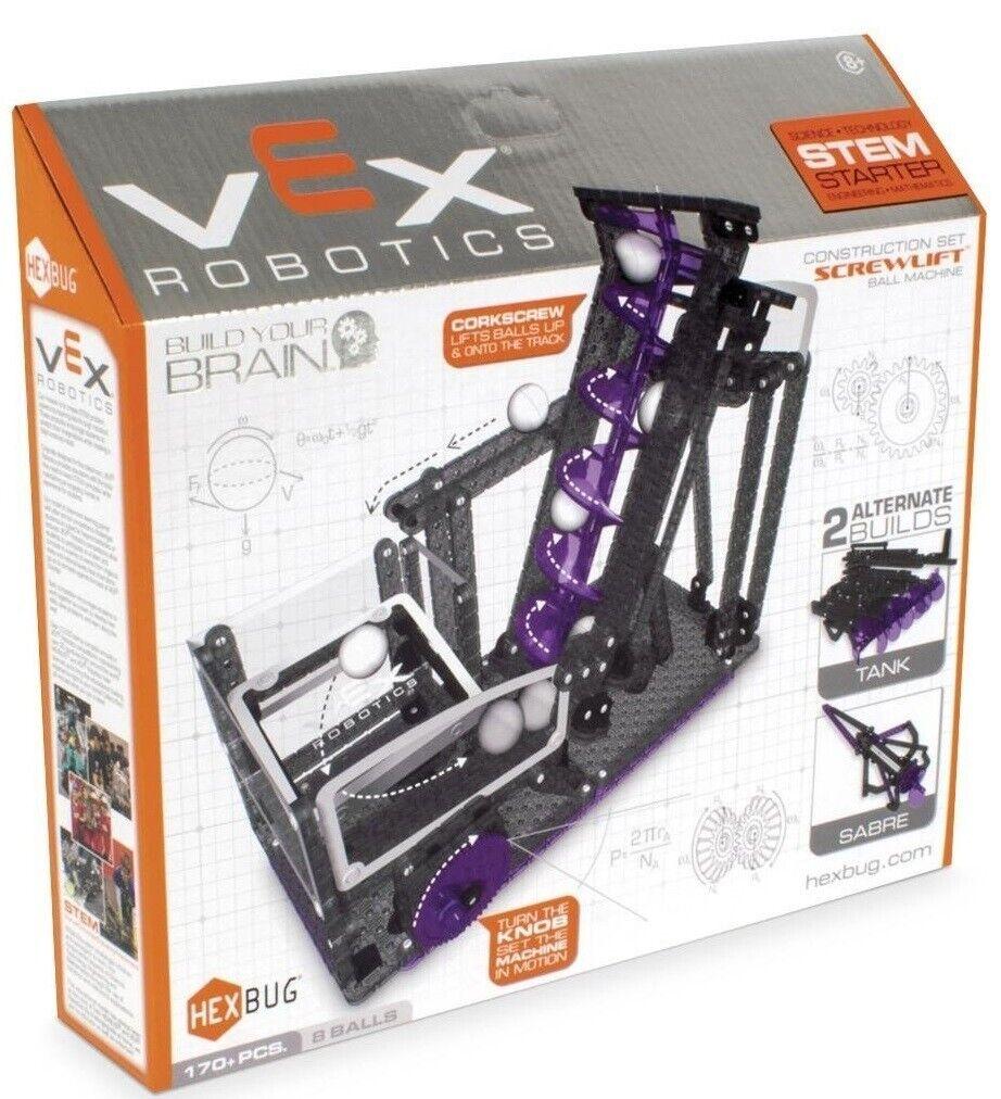 Hexbug Vex Robotics Screw Lift Ball Machine Construction Set Ages 8+ Project Fun