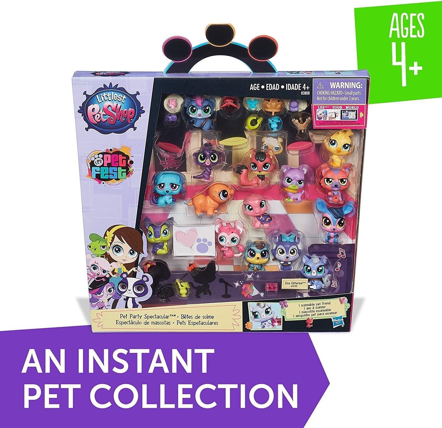 Littlest Pet Shop Party Spectacular Collector Pack Includes 15 Pets Ages 4+ Toy