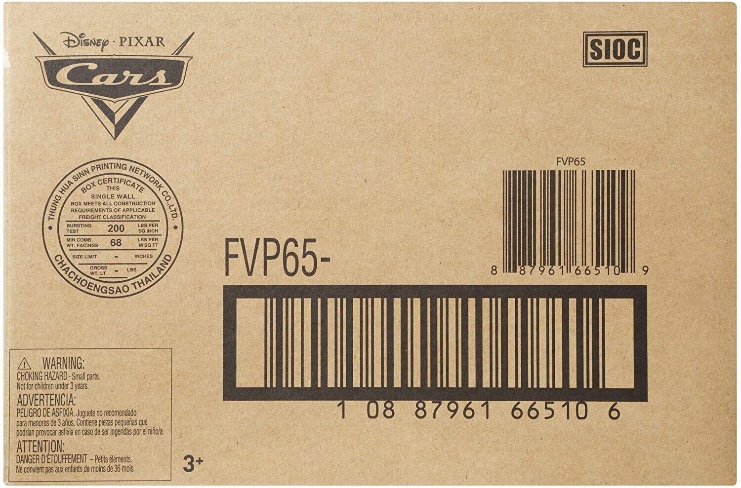 Disney Pixar Cars Mini Racers 21 Pack Ages 3+ Toy Car Lightning Mcqueen Race