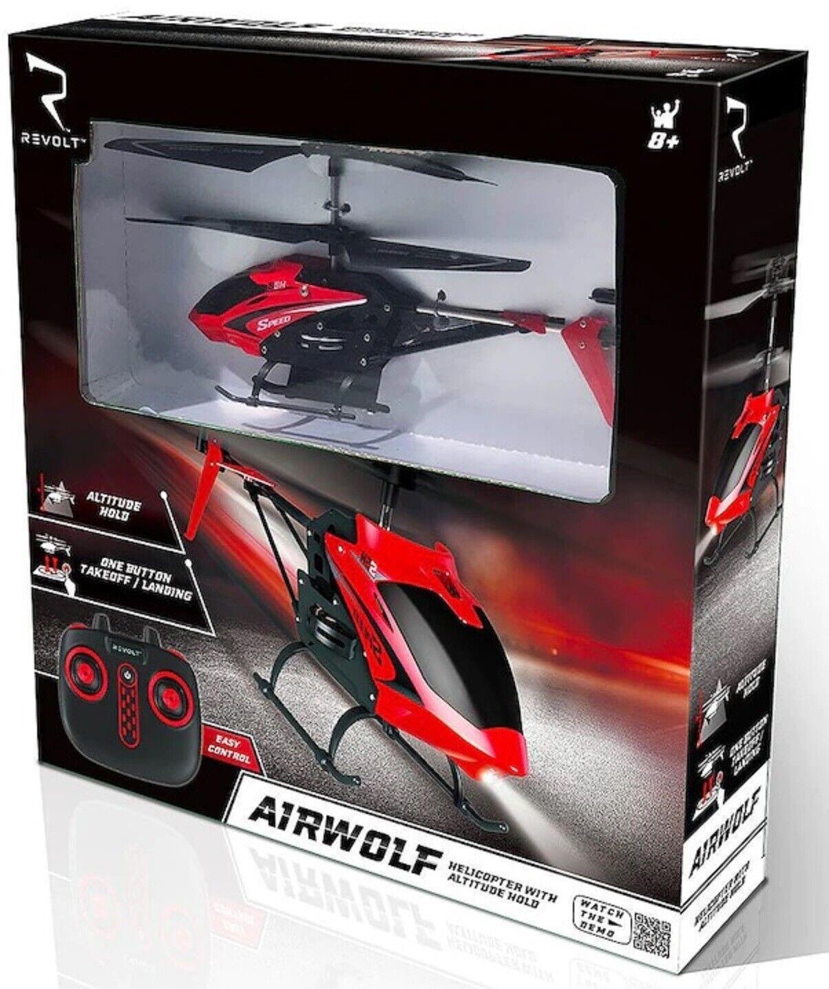 Syma S5H RC Revolt Radio Control AirWolf Helicopter Ages 8+ Toy Plane Air Wolf