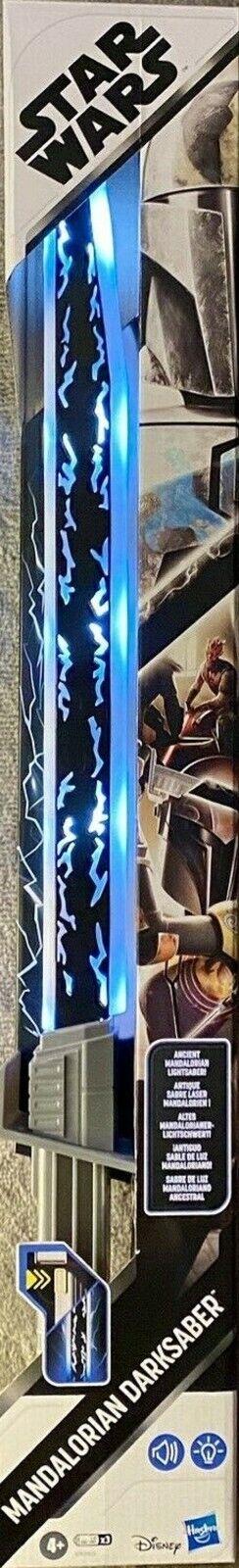 Star Wars RP Mandalorian Darksaber Ages 4+ Toy Lightsaber Fight Sword Disney Fun
