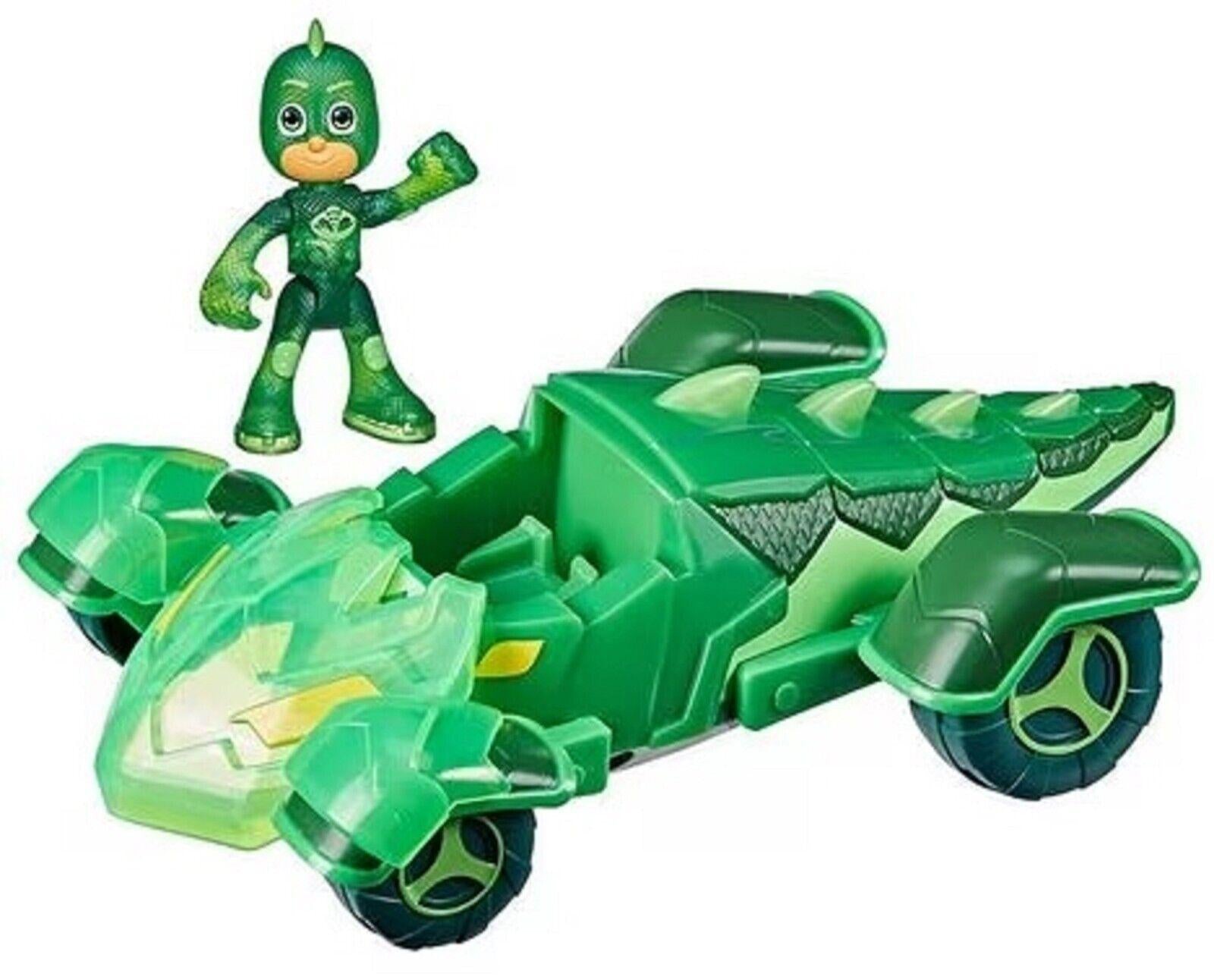 PJ Masks Glow & Go Racer Vehicles Gekko Mobile Ages 3+ New Toy Race Car