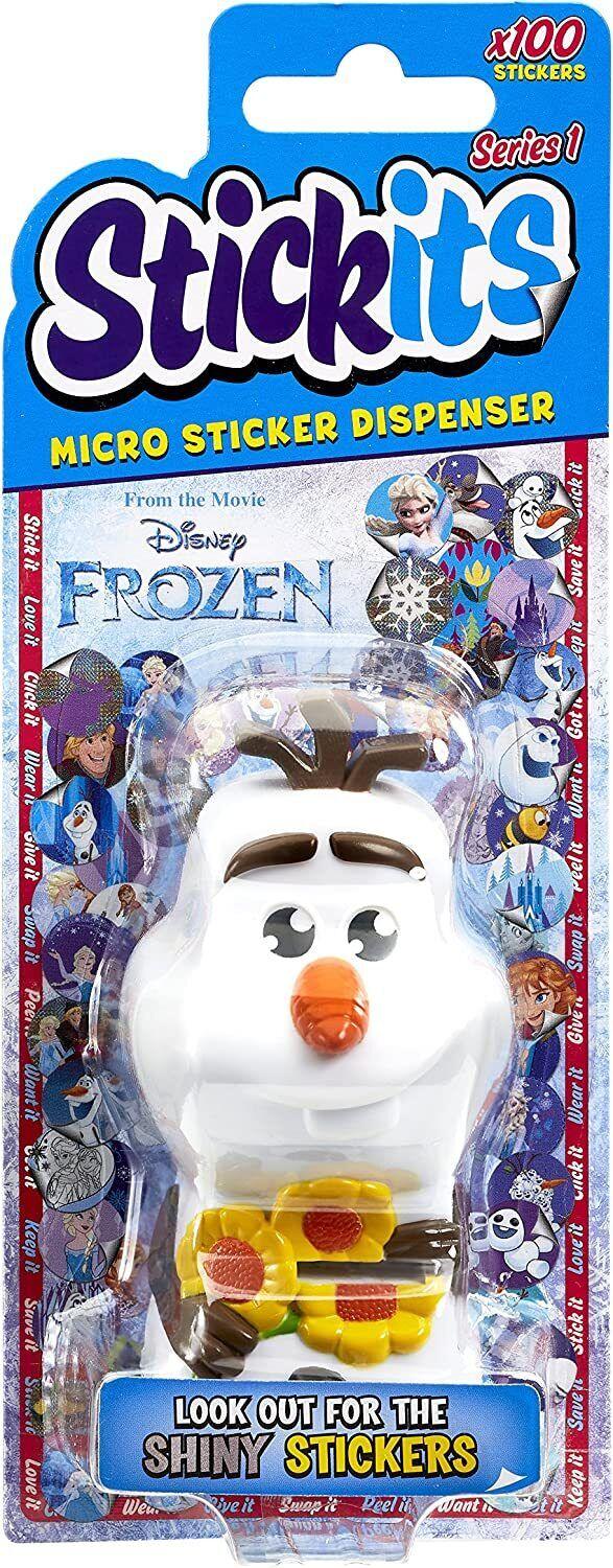 Stickits 100- Olaf - Disney micro Stickers dispenser activity toys