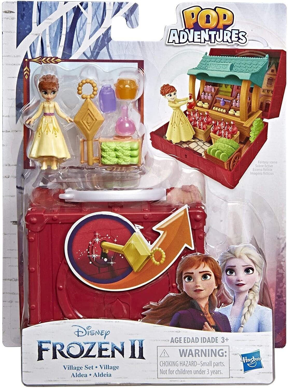 Disney Frozen Adventures Village set Pop-Up Playset with Handle