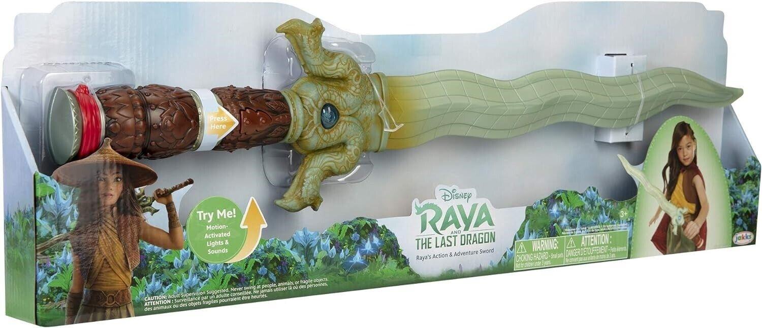 Jakks Pacific Raya & The Last Dragon Feature Dragon Blade Ages 3+ New Toy Sword