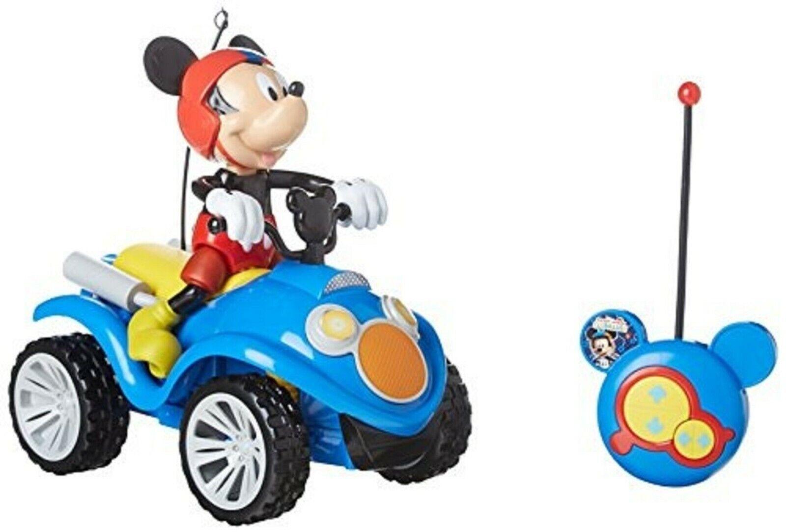 Disney Mickey Mouse RC Quad Bike Ages 3+ Toy IR Remote Control Car Boys Girls