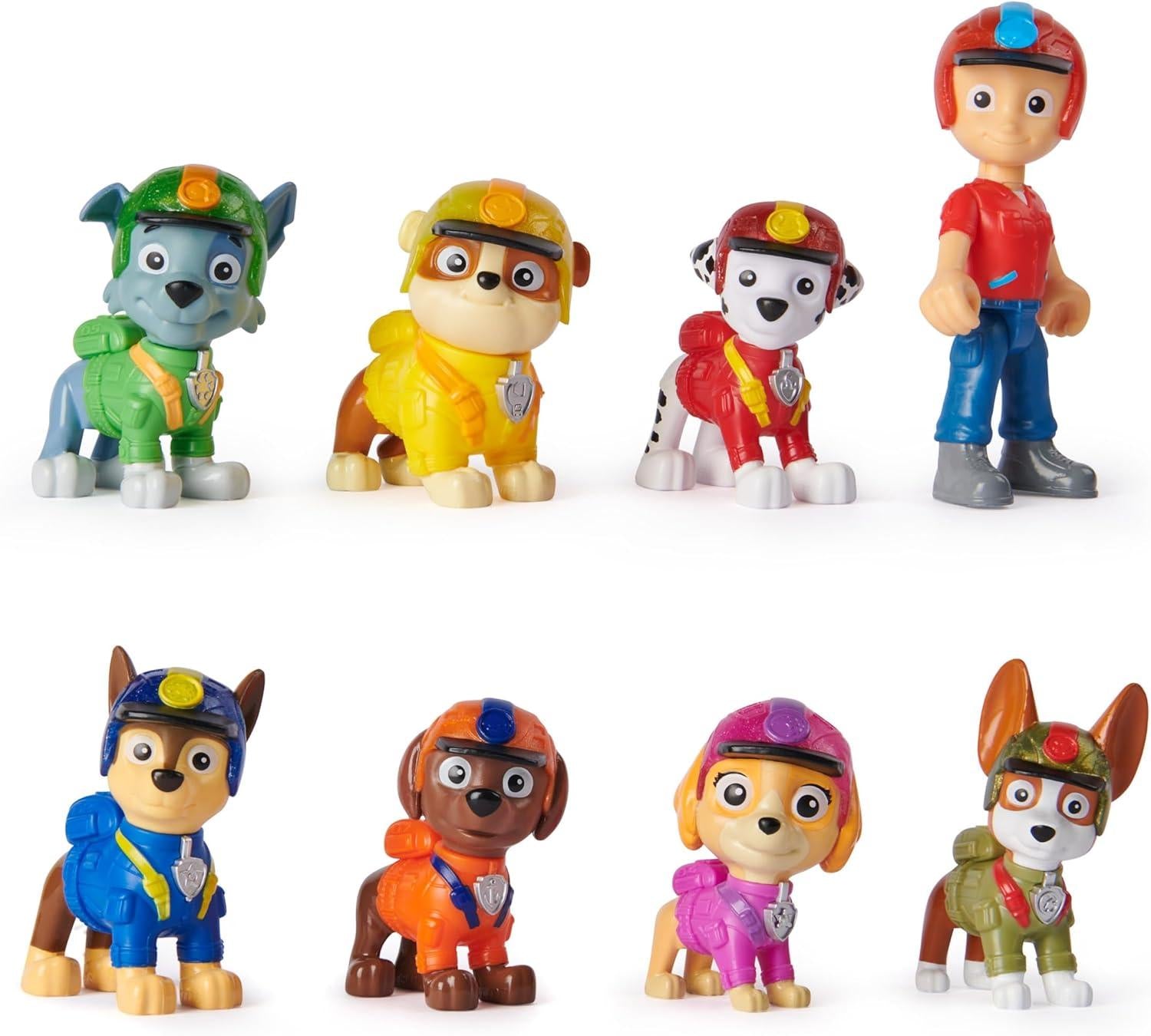 Paw Patrol Jungle Pups Gift Pack 8 Collectible Figures Kids Toys 3+