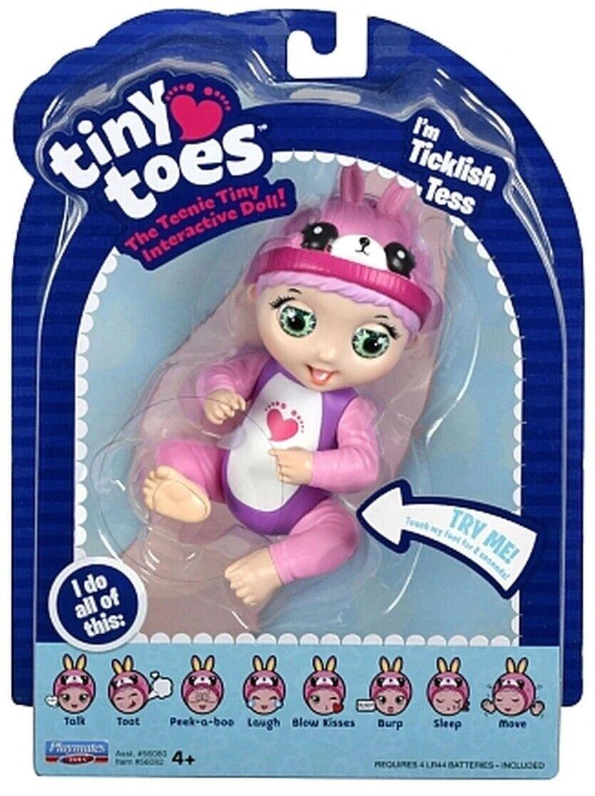Tiny Toes Bunny Baby Doll Ages 4+ Toy Play Laughing Interactive Gift