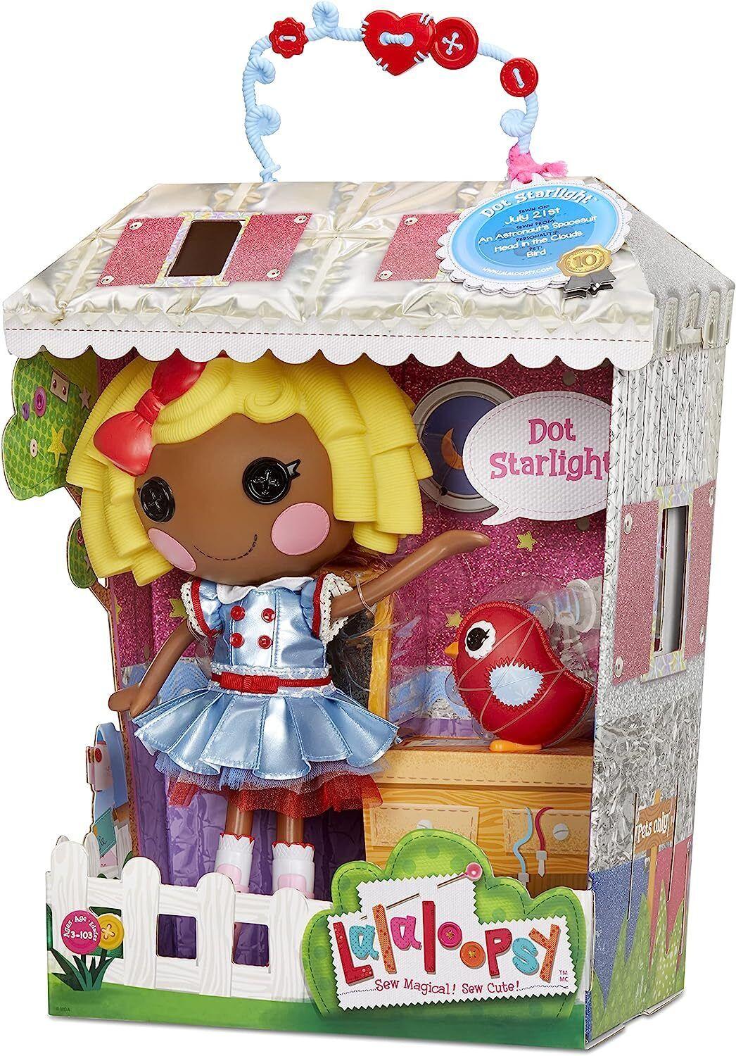 Lalaloopsy-Dot straight-Large 13 Inch Doll Crumbs Sugar Cookie Pet Puppy Sky Play Fashion Fun