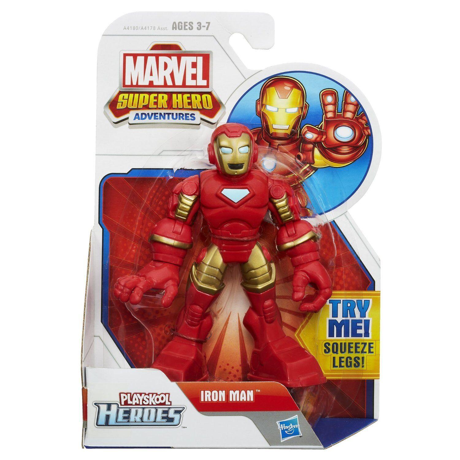 Marvel Avengers Ironman Playskool Heroes Super Hero Iron Man Ages 3+ Boys Girls