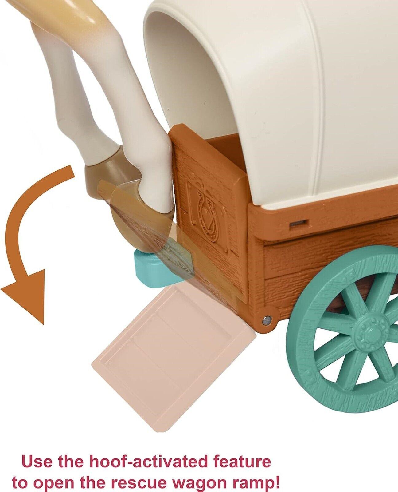 Spirit Chica Linda Adventure Playset Mountain Lion Wagon Horse Play