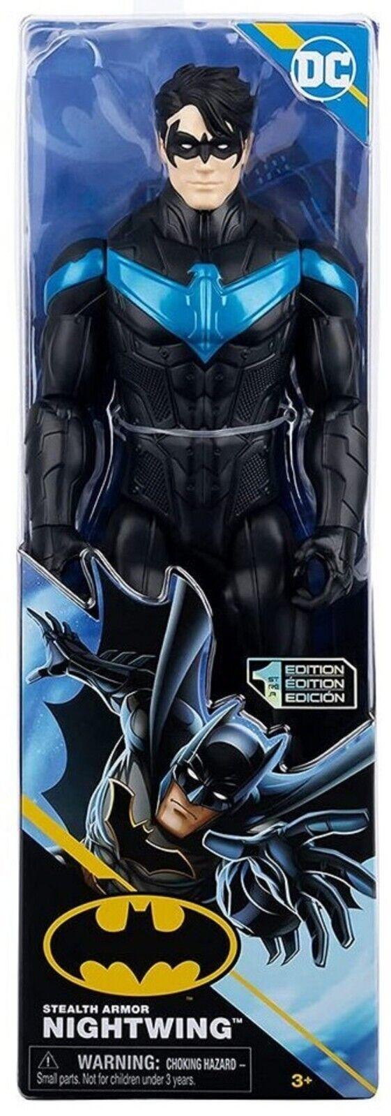 Nightwing Black Shoes-Action Figure 12 Inch Preschool Toys & Pretend Play Ages 3+ New Toy