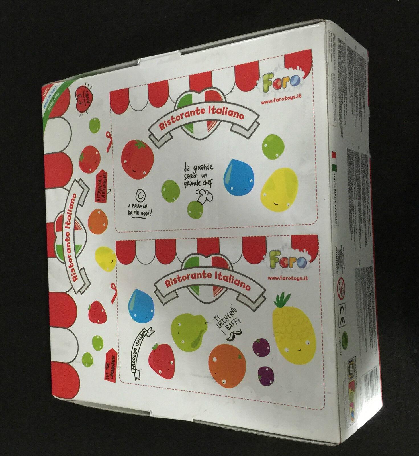 Kitchen Pretend Play Faro Cooking Italian Chef Utensils Metal Tea Set Ages 3 Toy