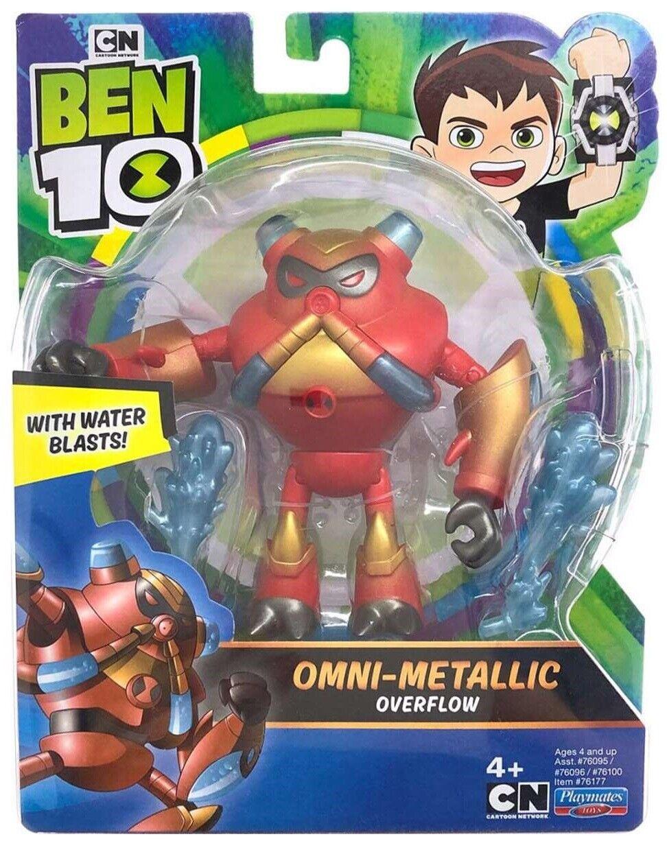 Ben 10 Omni-Metallic OverFlow Cartoon Network Play Gift Assorted Ages 4+ New Toy