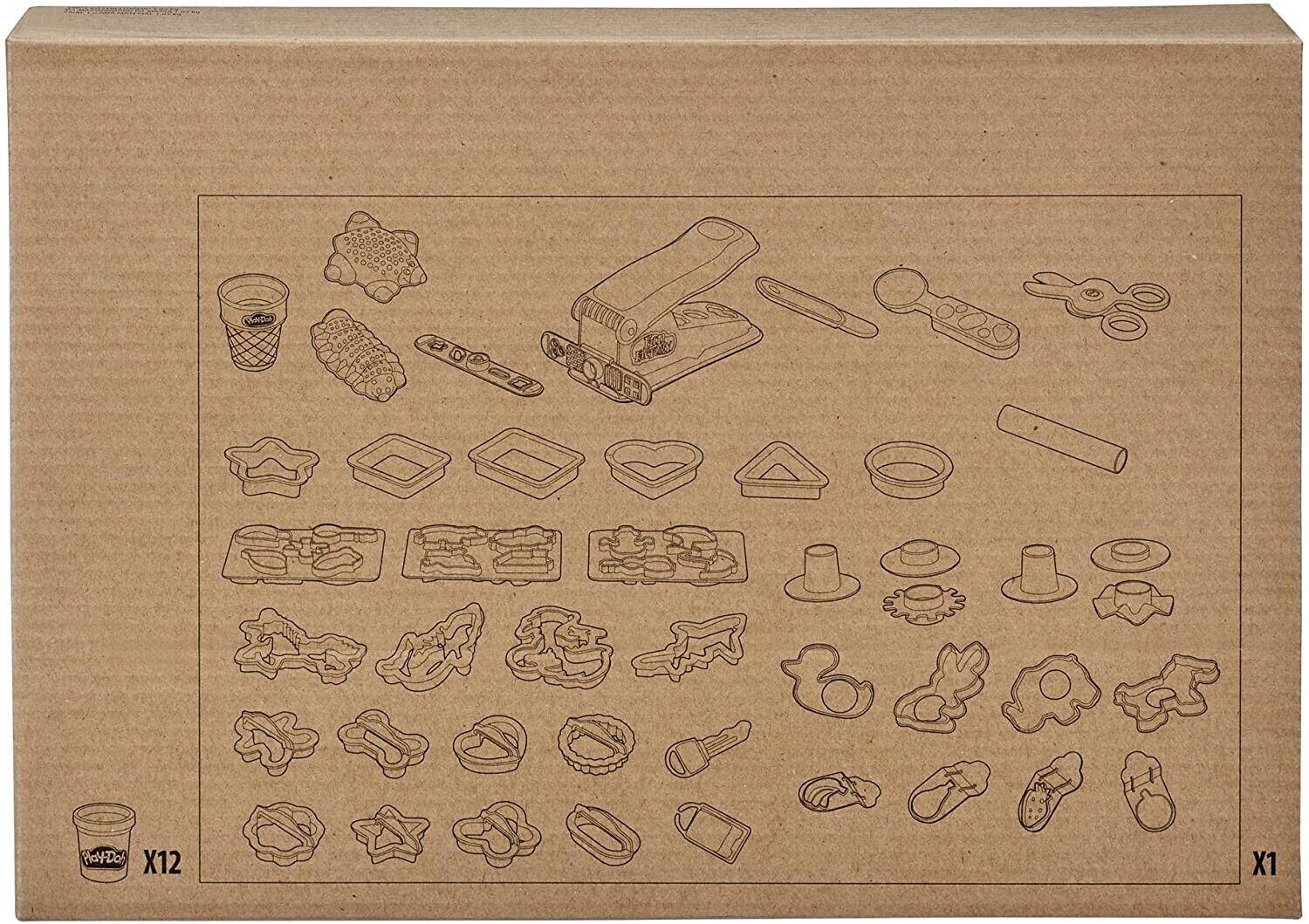 Playdoh Ultra Fun Factory Bundle Multipack 47 Piece Set Ages 3+ Toy Play-doh