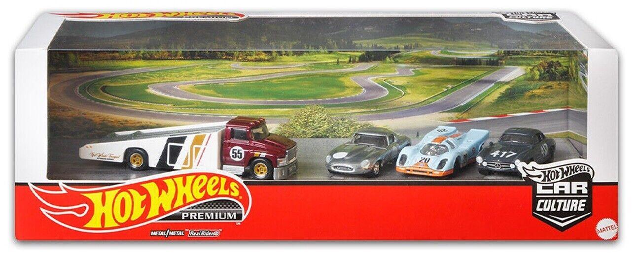 Hot Wheels 1:64 Car Culture Premium Racing Set Ages 6+ Toy Race Collector Play