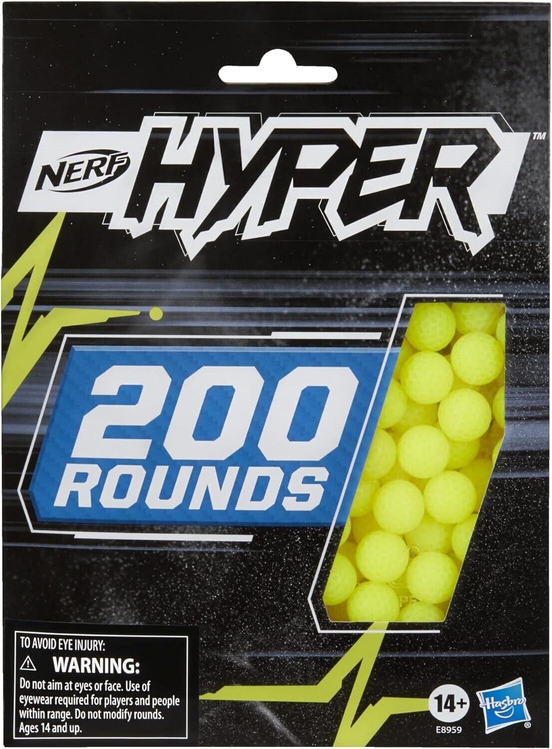 NERF Hyper 200 Round Refill Includes 200 Hyper Rounds for Use Hyper Blasters