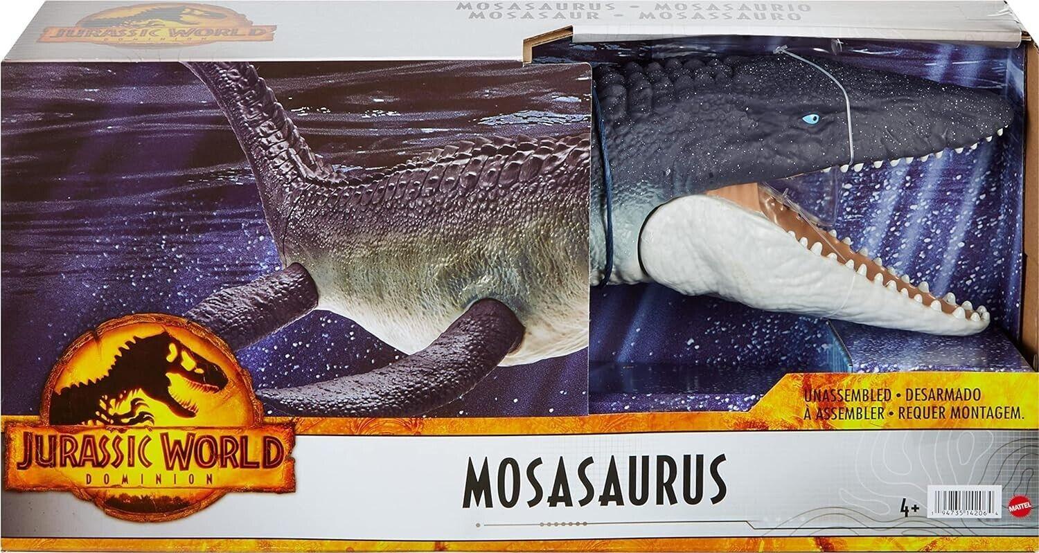 Jurassic World Dominion Mosasaurus Dinosaur Toy Action Figure Dino Play