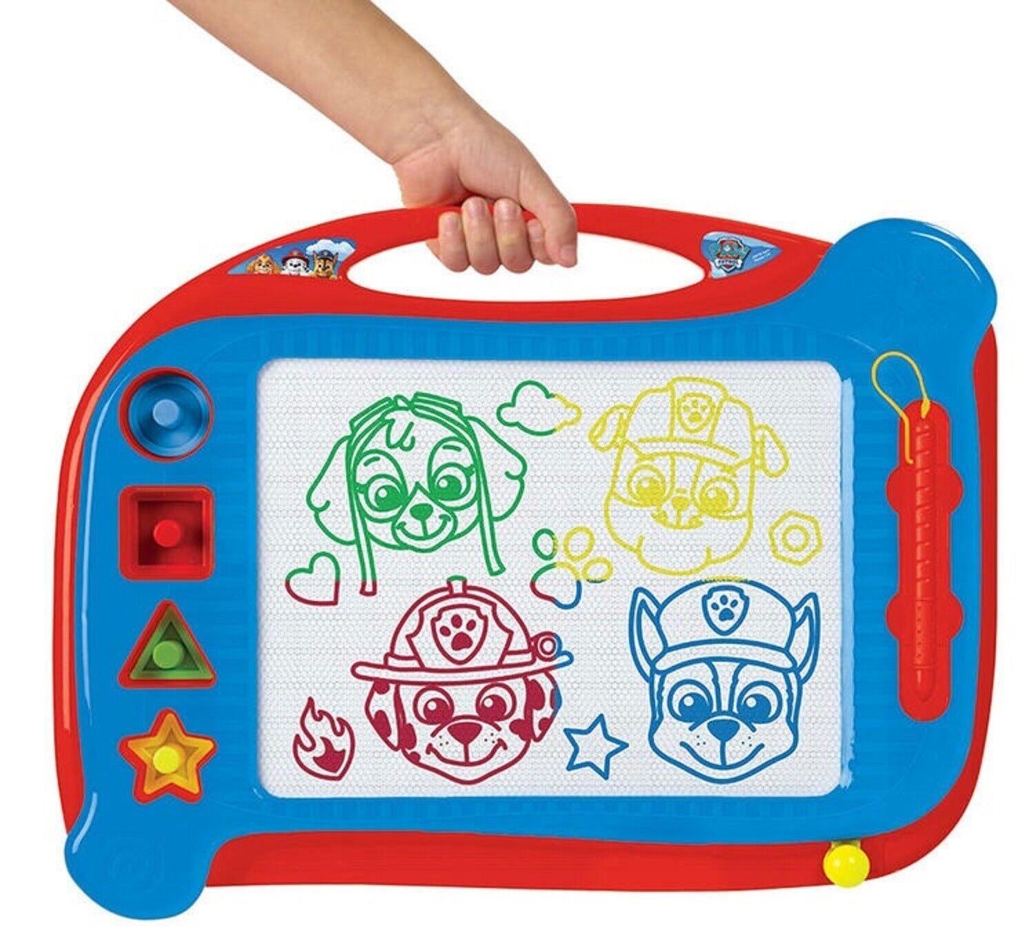 Paw Patrol Colour Doodle Drawing Board Ages 3+ New Toy Paint Draw Pen Shape Play