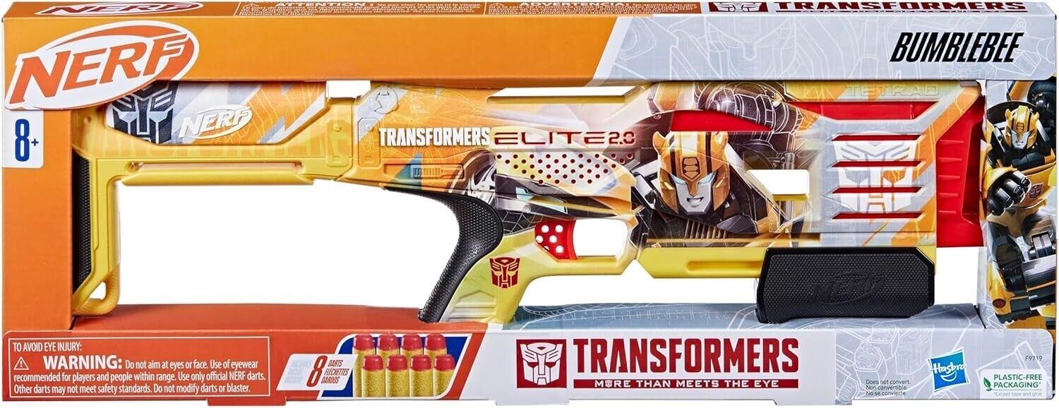 Nerf Transformers Bumblebee Dart Blaster Nerf Elite Darts Toy Gun