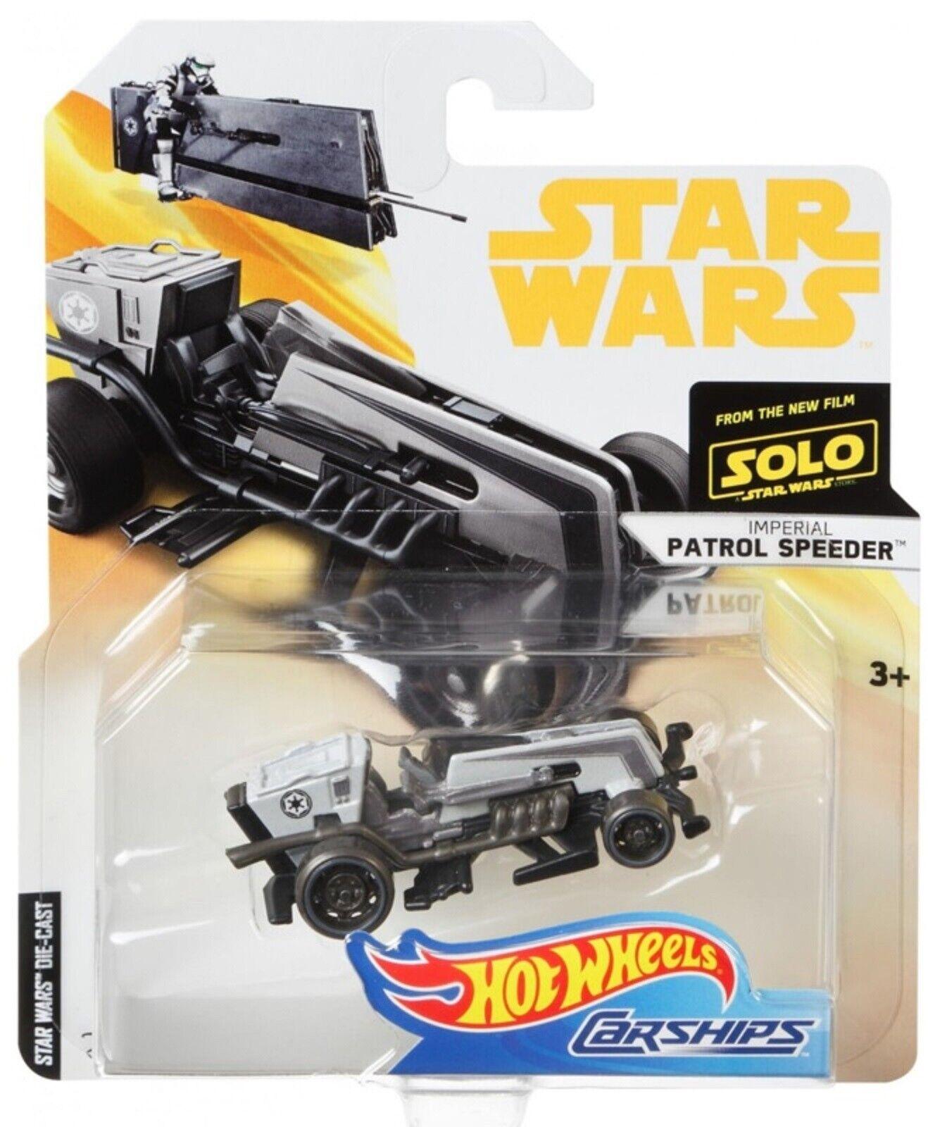 Hot Wheels Star Wars Car Carships Patrol Speed themed Fun car