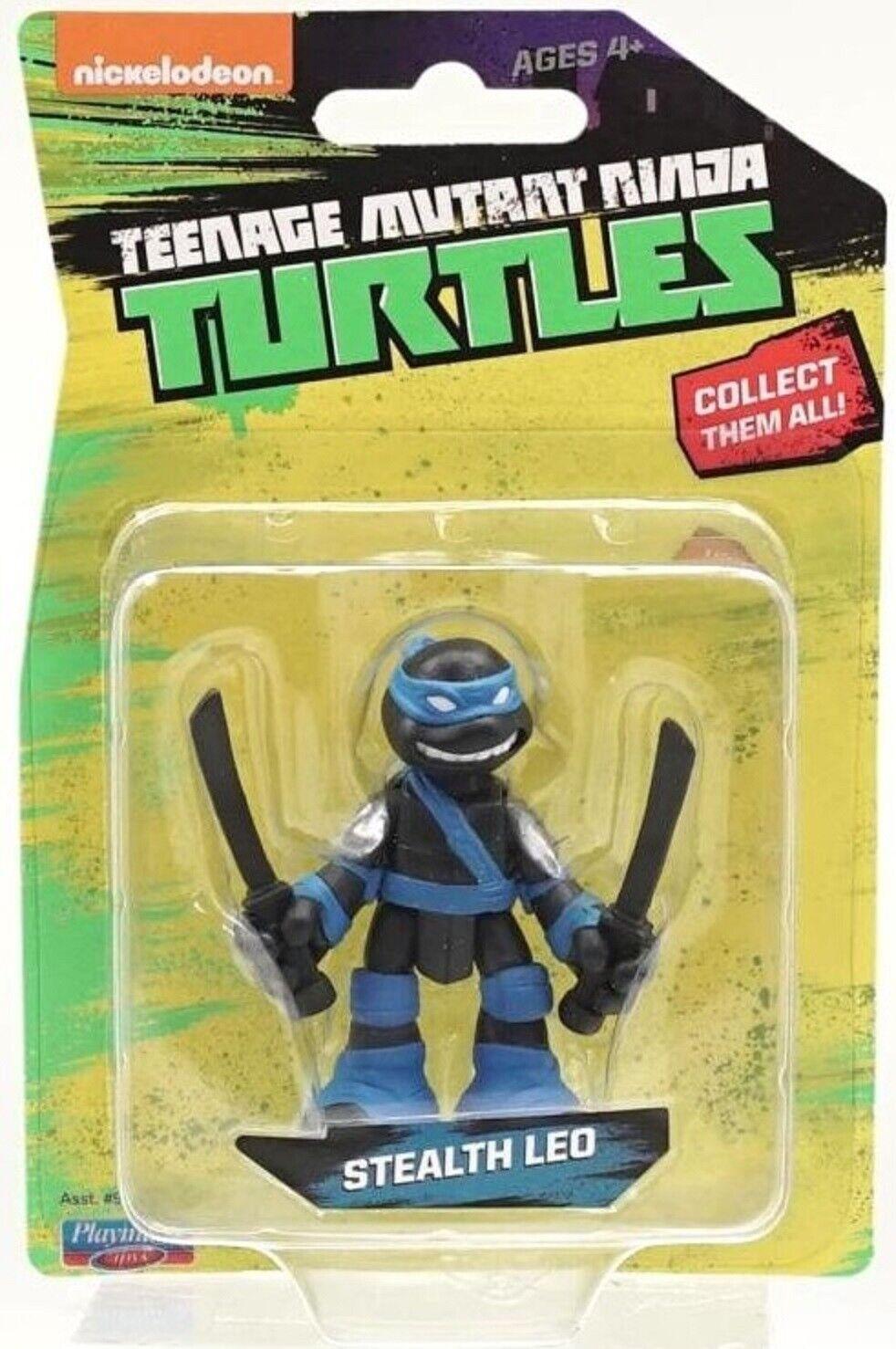 Teenage Mutant Ninja Turtles-Stealth Leo Mini Figures Ages 3+ Toy Play Gift Fight Boys