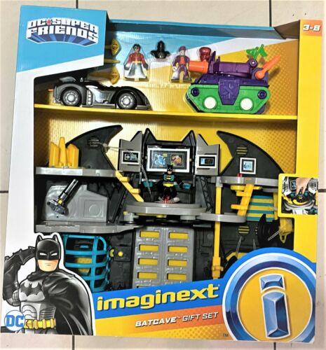 DC Super Friends Imaginext Batcave Ages 3+ Toy Batman Batmobile Car Bike Race