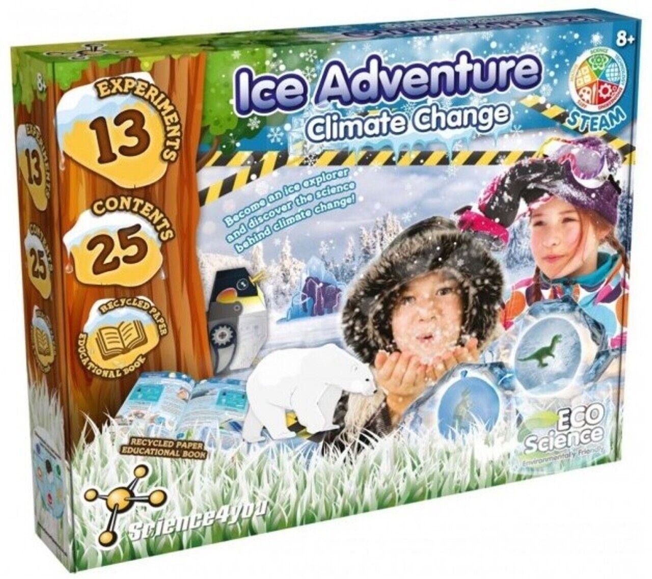 Science4you Climate Change Ice Adventure Activity School Project Experiment