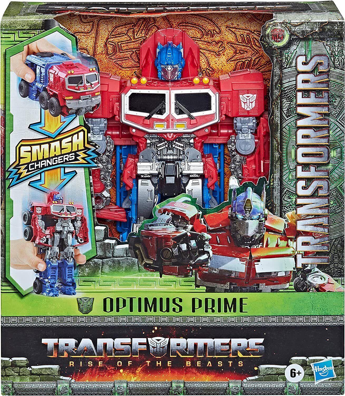 Transformers Toy Smash Changer Optimus Prime Robot Car Play