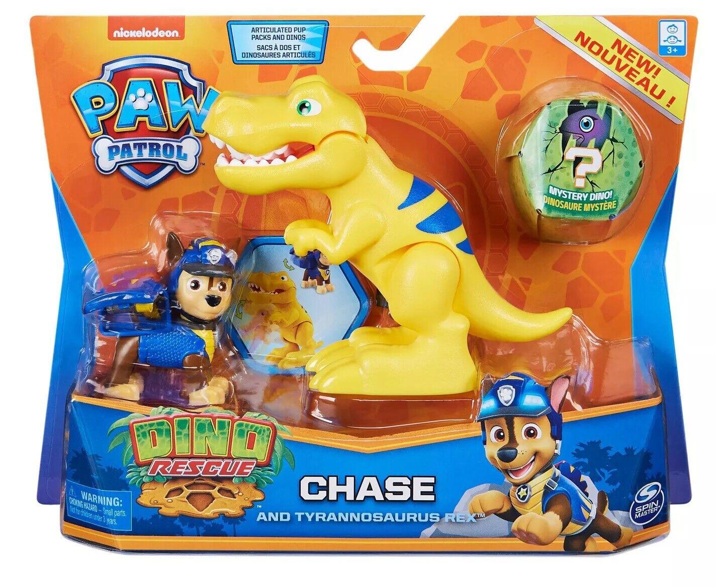 PAW Patrol-chase & Tyrannosaurus Rescue Hero Ages 3+ Toy Action Dinosaur Pet