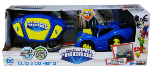 DC Super Friends Toy State Clip & Go Hero Batman Remote Control Car Ages 3+ Toy