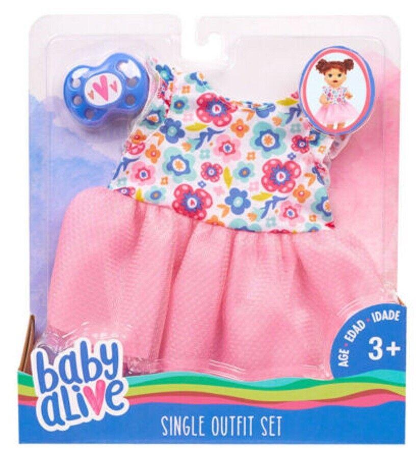Baby Alive New-Floral dress- Single Outfit Set Baby Doll New Toy