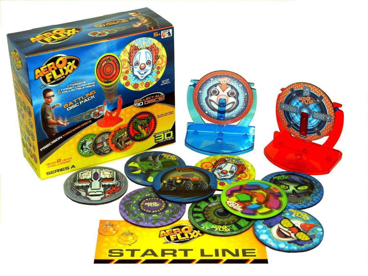 Skullduggery Disc Golf Aero Flixx Deluxe Action Disc Two Player Ages 6+ Toy Gift