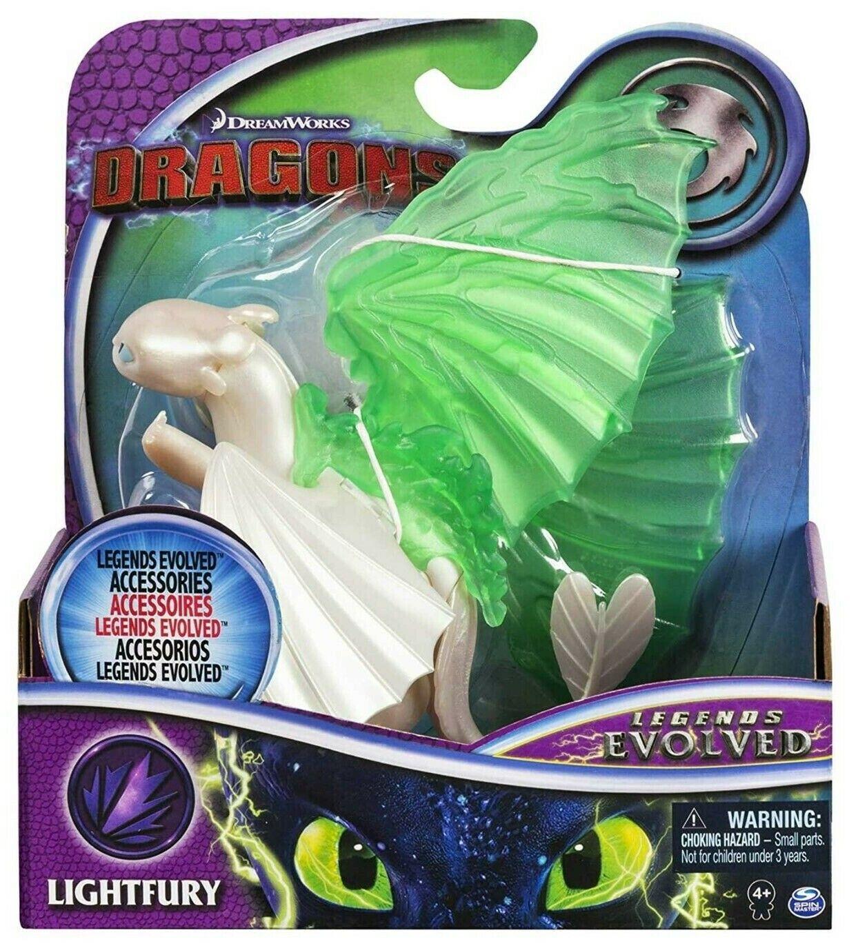 How to Train your Dragon With Moving Parts Legends Lightfury Ages 4+ Toy Play