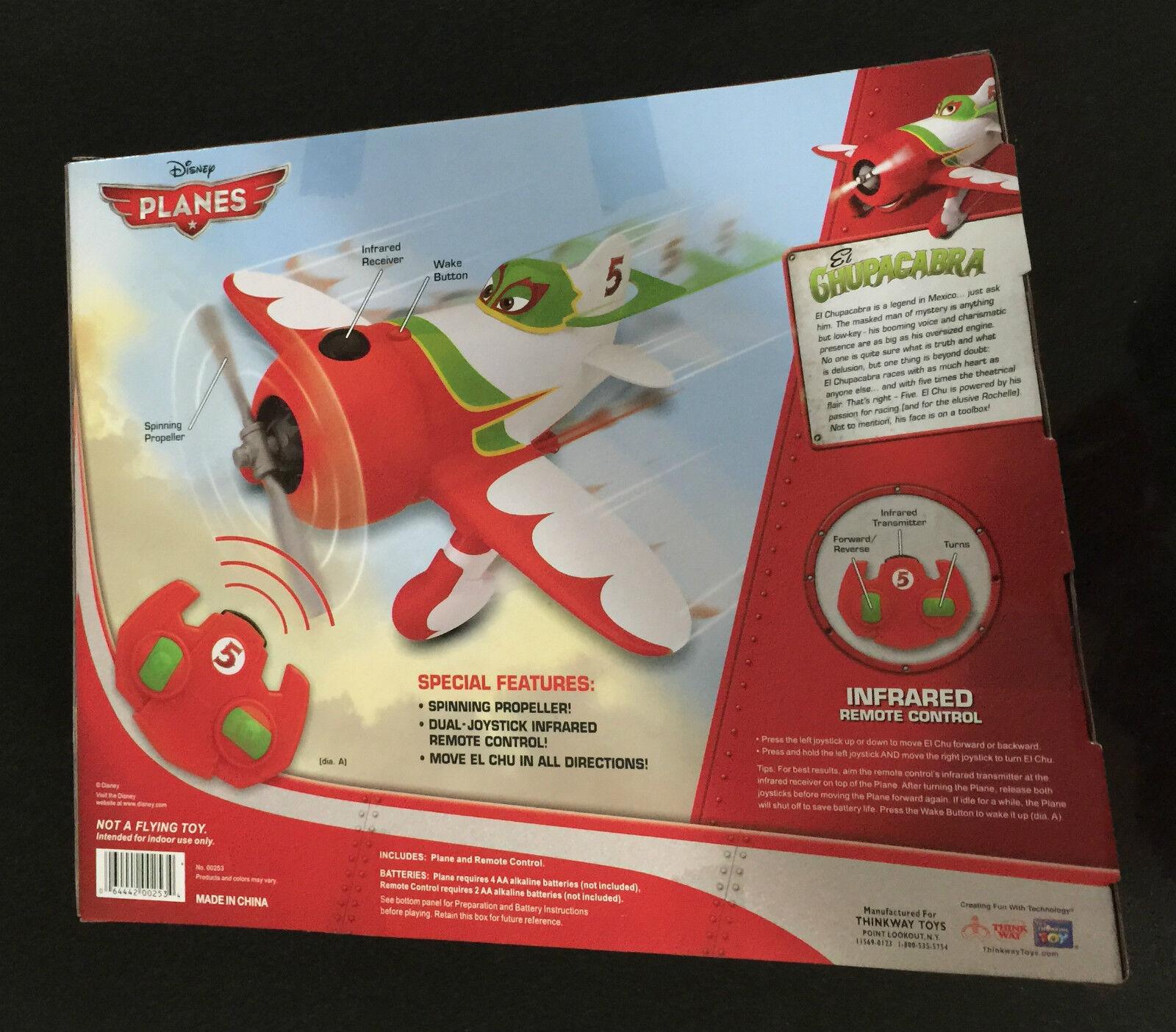 Disney Planes IR RC Radio Remote Control Plane El Chupacabra Ages 4+ Toy Dusty