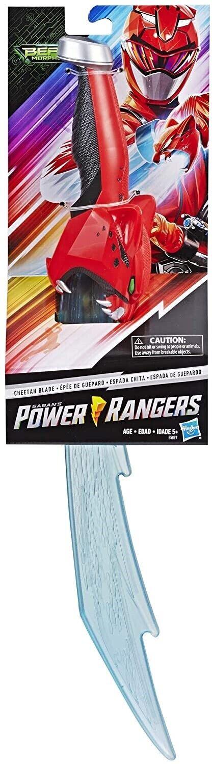 Power Rangers Beast Morphers Cheetah Blade Red Ranger Sword Ages 5+ Toy Fight