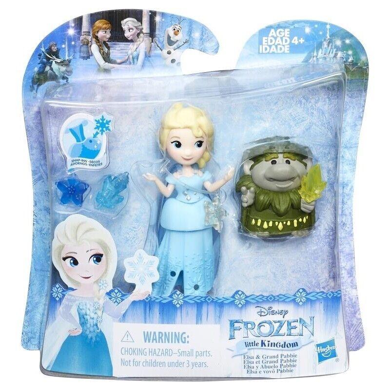 Disney Frozen Little Kingdom Elsa & Grand Pabbie Ages 4+ Toy Doll Play