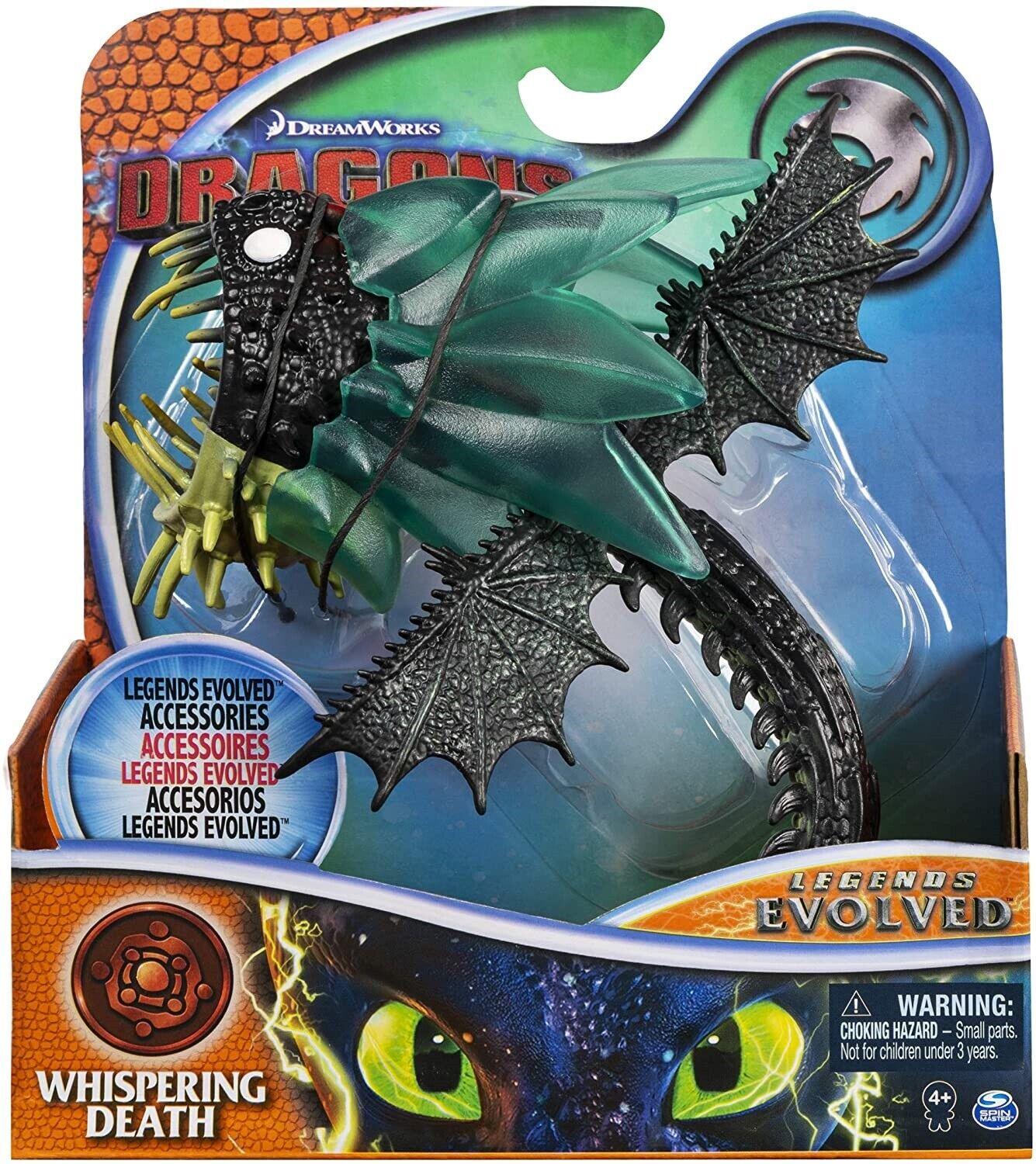 How to Train your Dragon With Moving Parts Legends whispering Death Ages 4+ Toy Play