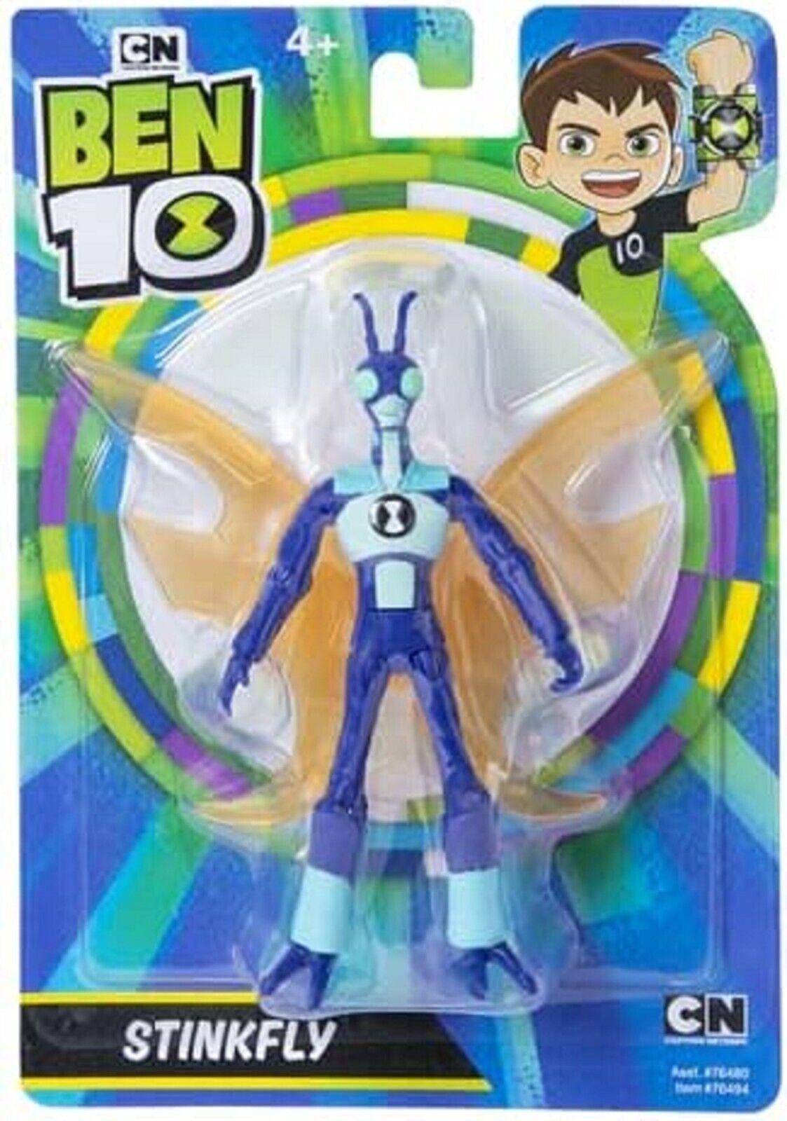 Ben 10 Basic Figure Stink Fly Assorted Cartoon Network Ages 4+ New Toy Play Gift