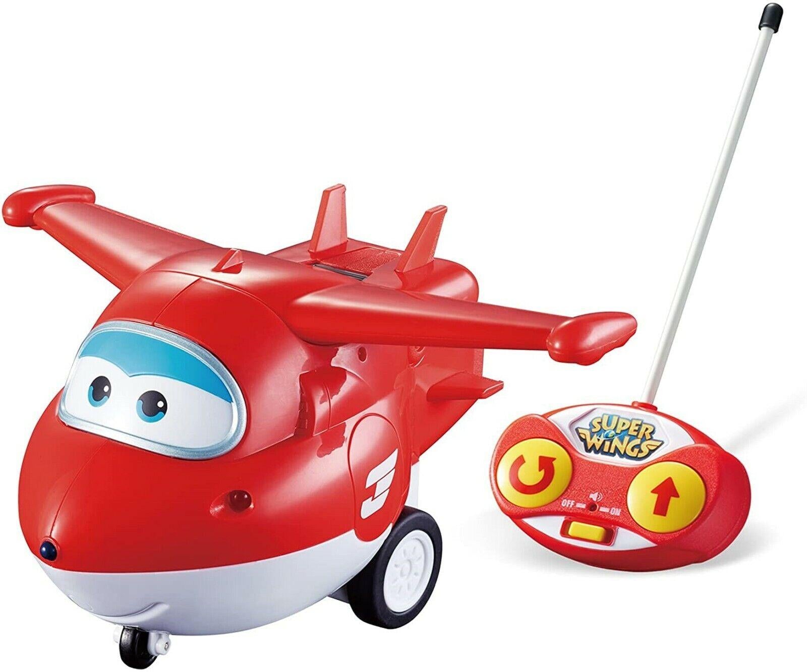 Super Wings RC Toy Jett Remote Control 3+ Toy Play Plane Mission Fun
