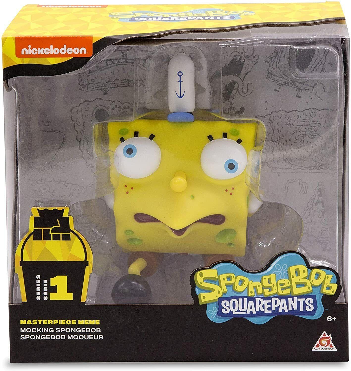 Spongebob SquarePants, Masterpiece Memes, 8" Collectible Vinyl Figure, Mocking Sponge