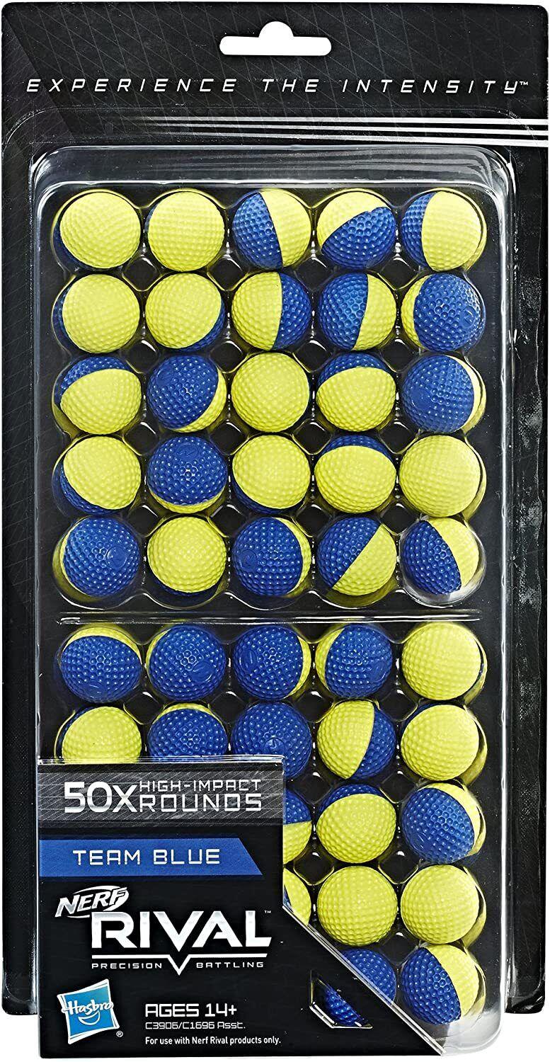 Nerf Rival 50 Round Refill-Yellow&Blue-Ages 14+ Toy Play Blaster Gun