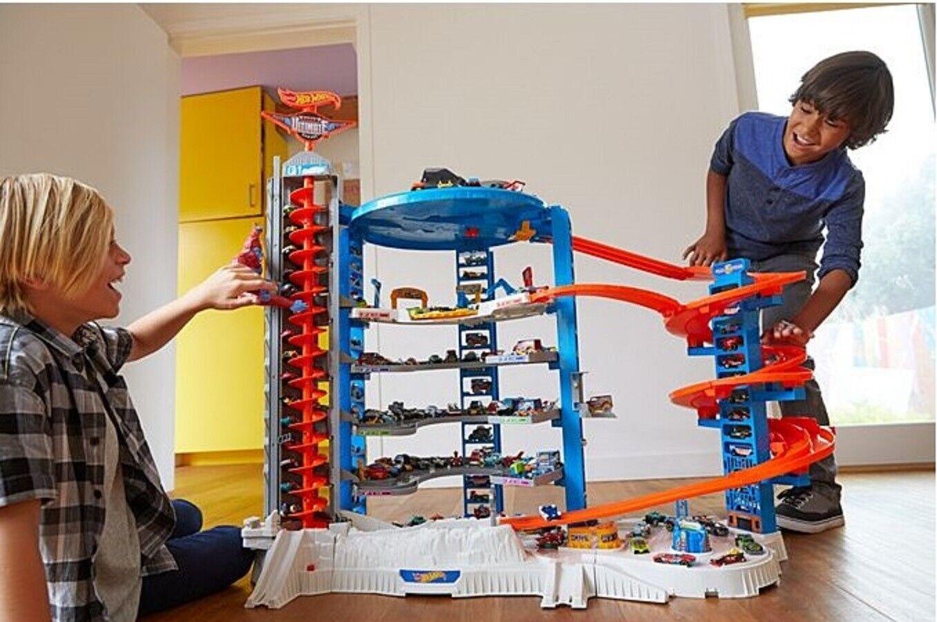 Hot Wheels Super Ultimate Garage Play Set Ages 5+ Toy Race Car Plane Jet Track