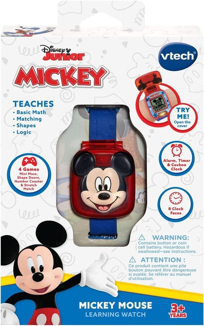 VTech Disney Mickey Mouse Learning Watch Wristwatch Learning Preschool Play