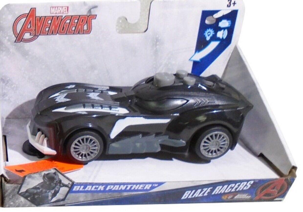 Marvel Avengers New Toy Blaze Racers Black Panther Race Car Ages 3+ Play Gift