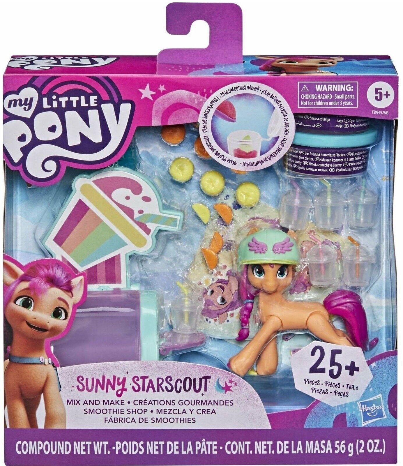 My Little Pony Sparking Scenes Sunny Starscout Age 3+ Toy Horse Story Play Doll