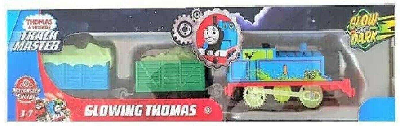 Thomas & Friends Motorised Trackmaster. Glow in The Dark Train Engine, Multicolor